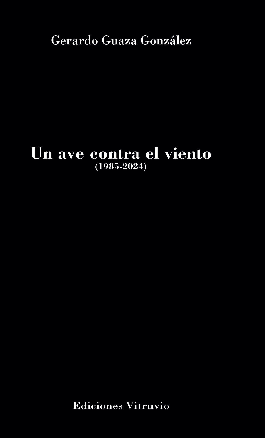 Ave contra el viento, de Gerardo Guaza